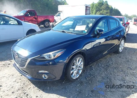 2015 Mazda Mazda3 S Grand Touring from USA, damaged, VIN JM1BM1M36F1254418